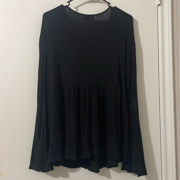 Black Embroidered Top - Picture 3 of 7